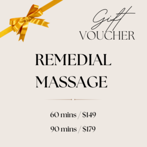 Remedial Massage Gift Card