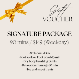 Signature package Gift Card Weekday