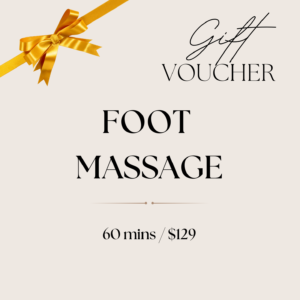 foot massage gift card
